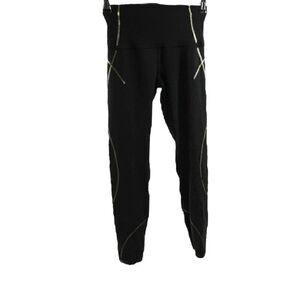 Lululemon Align High Rise Gold Logo 25” Size 4